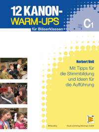 12 Kanon Warm-Ups für Bläserklassen - C1