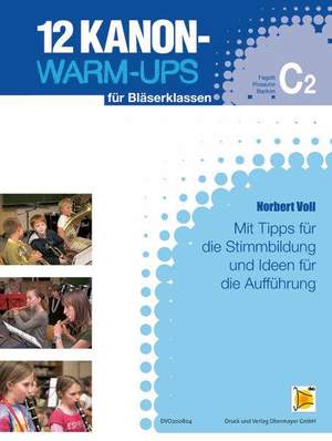 12 Kanon Warm-Ups für Bläserklassen - C2