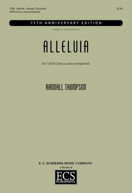 Randall Thompson: Alleluia