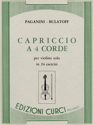Niccolò Paganini: Capriccio A 4 Corde