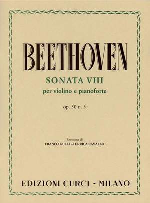 Ludwig van Beethoven: Sonata Viii Op. 30 N. 3