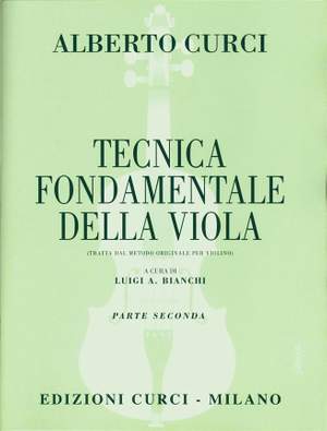 Luigi A. Bianchi: Tecnica Fondamentale Della Viola Vol. 2