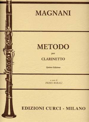 Aurelio Magnani: Metodo Per Clarinetto (Rev.Borali)
