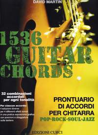 D. Martin: Guitar Chords (1536) For Pop-Rock-Jazz