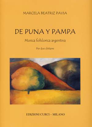 Marcela Beatriz Pavia: Musica Folkloristica Argentina X 2 Chitarre