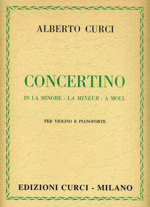 Alberto Curci: Concertino in La Minore