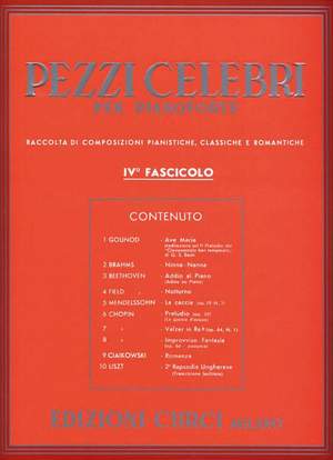 Guido Agosti: Pezzi Celebri Vol. 4