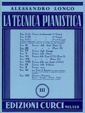 Alessandro Longo: Tecnica Pianistica Vol. 3