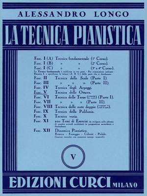 Alessandro Longo: Tecnica Pianistica Vol. 5