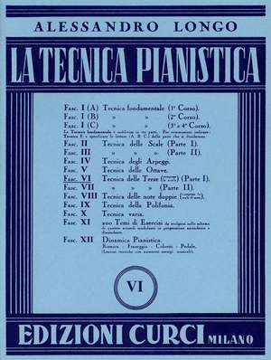 Alessandro Longo: Tecnica pianistica Vol. 6