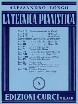 Alessandro Longo: Tecnica Pianistica Vol. 10
