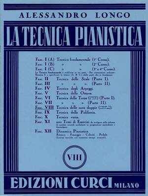 Alessandro Longo: Tecnica Pianistica Vol. 8