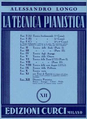 Alessandro Longo: Tecnica Pianistica Vol. 12