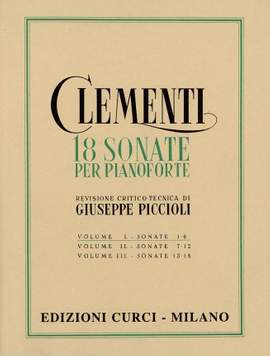 Muzio Clementi: Sonate (18) Vol. 1 (Piccioli)