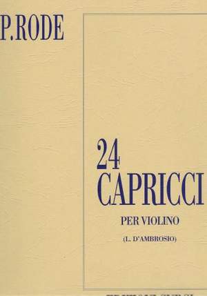 Pietro Rode: Capricci (24)