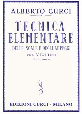 Alberto Curci: Tecnica Elementare Delle Scale E Degli Arpeggi