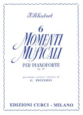 Franz Schubert: Momenti Musicali (6) Op. 94 (Piccioli)