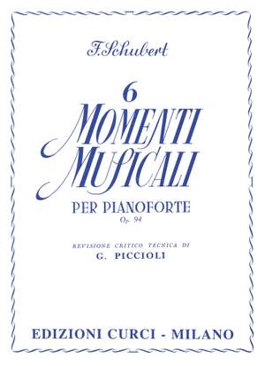 Franz Schubert: Momenti Musicali (6) Op. 94 (Piccioli)