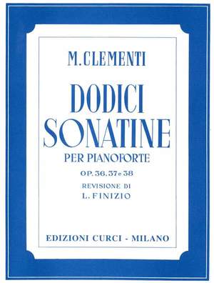 Muzio Clementi: Sonatine (12) Op. 36, 37, 38 (Finizio)