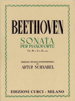 Ludwig van Beethoven: Sonata Op. 31 N. 2 (Schnabel)