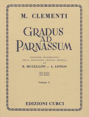 Muzio Clementi: Gradus Ad Parnassum Vol. 1 (Mugellini/Longo)