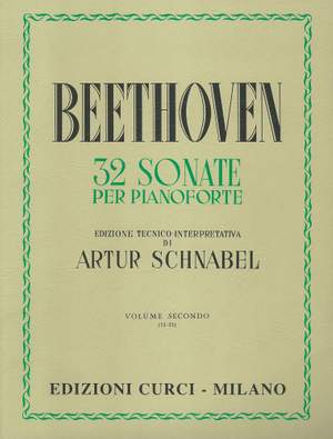 Ludwig van Beethoven: 32 Sonate Vol. 2 (Schnabel)