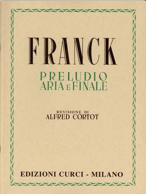 César Franck: Preludio, Corale E Fuga