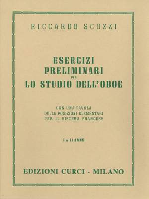 Riccardo Scozzi: Esercizi Preliminari