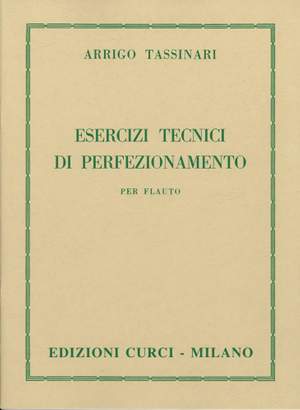 Arrigo Tassinari: Esercizi tecnici di perfezionamento