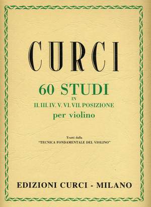 Alberto Curci: Studi In II-VII Posizione (60)