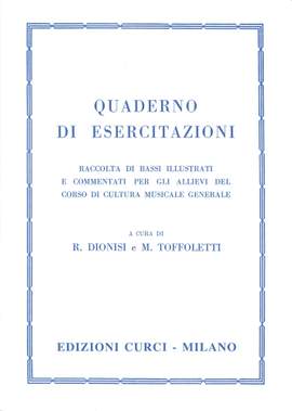 Renato Dionisi: Quaderno Di Esercitazioni