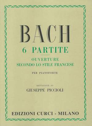 Johann Sebastian Bach: Partite (6) Ouverture Secondo Lo Stile Francese