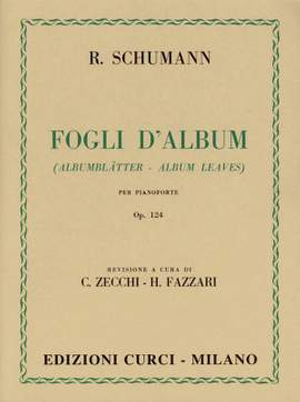 Robert Schumann: Fogli D'Album