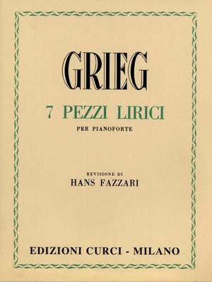 Edvard Grieg: Pezzi Lirici (7) (Rev. Fazzari)