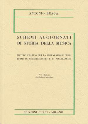 Antonio Braga: Schemi Aggiornati Di Storia Della Musica