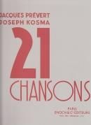 Joseph Kosma: 21 Chansons Receuil vol. 1