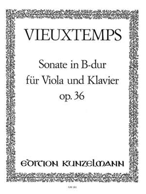 Henri Vieuxtemps: Sonate in B-dur für Viola und Klavier