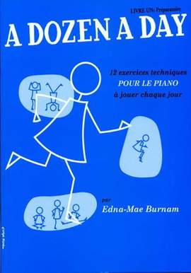 Edna-Mae Burnam: A Dozen A Day Livre 1 (FR) - Préparatoire