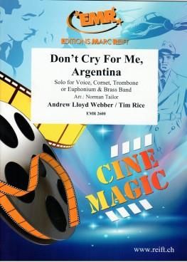 Andrew Lloyd Webber: Don't cry for me, Argentina (Solo Voice)