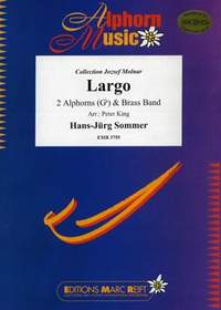 Hans-Jürg Sommer: Largo (2 Alphorns in Gb Solo)