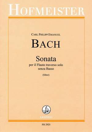 Carl Philipp Emanuel Bach: Sonate a-Moll (Siber)