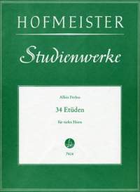 A. Frehse: 34 Etuden fur tiefes Horn
