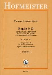 Wolfgang Amadeus Mozart: Rondo in D für Horen und Streicher KV 412