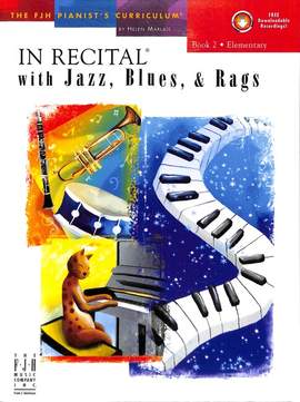 In Recital With Jazz Blues Rags Book 2
