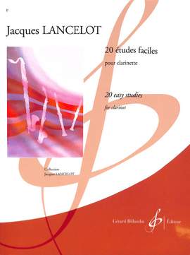 Jacques Lancelot: 20 Etudes Faciles