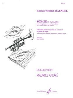 Georg Friedrich Händel: Sonate En Fa Majeur
