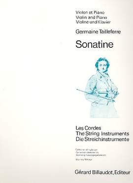 Germaine Tailleferre: Sonatine