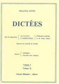 Pierre-Yves Level: Dictees Pour La Prep. au Capes Vol. 1