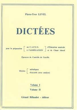 Pierre-Yves Level: Dictees Pour La Prep. au Capes Vol. 1