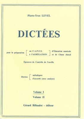 Pierre-Yves Level: Dictees Pour La Prep. au Capes Vol. 1